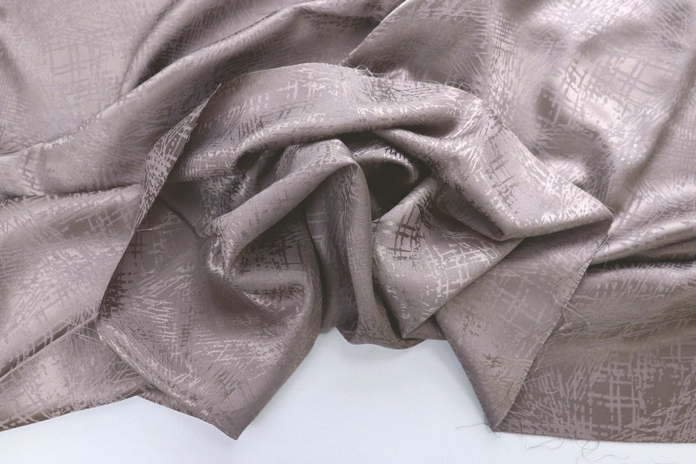 Шелк "Джулия" жаккард/серо-коричневый 4032-PY/D#1/C#2