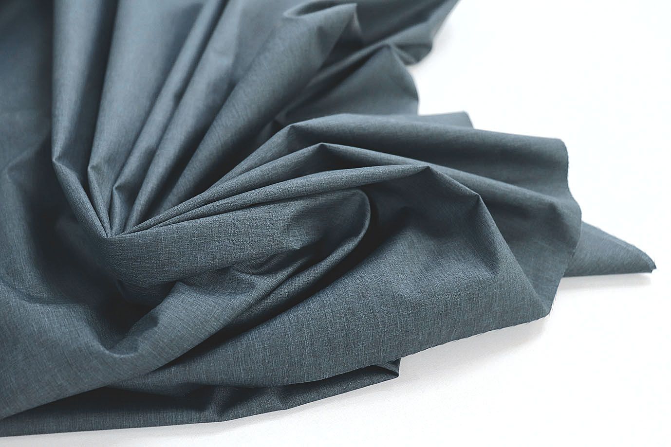 Плащевая ткань меланж/темно-синий 101868/C#5