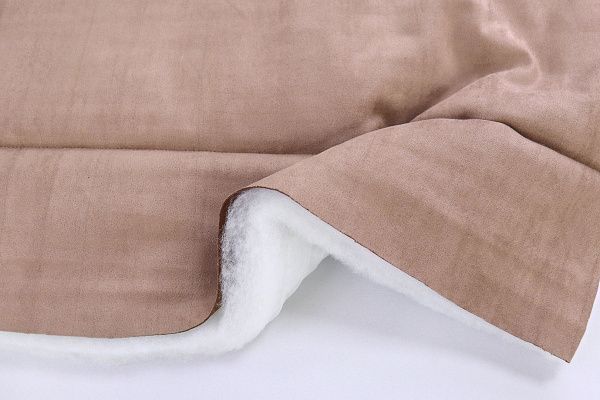 Ткань простеганная "Полоска"/коричневый 1376-PY/4+CC300