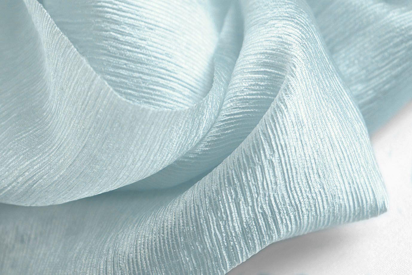 Вуаль креш/светло-голубой 12358/C#4