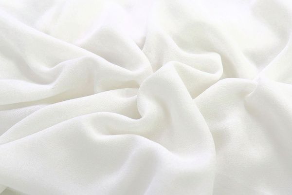 Шифон креп/молочный SSR-861/C#1 (DT17495)