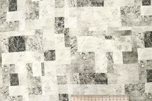 Лен слаб принт/серо-желтый на молочном 4103-PY/D#3/C#2