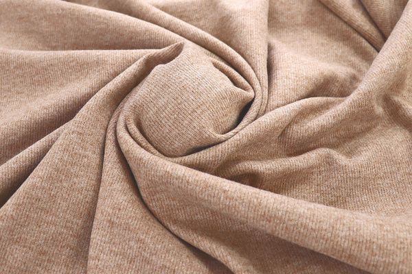 Трикотаж "Рибана"/темно-бежевый 3033/C#4