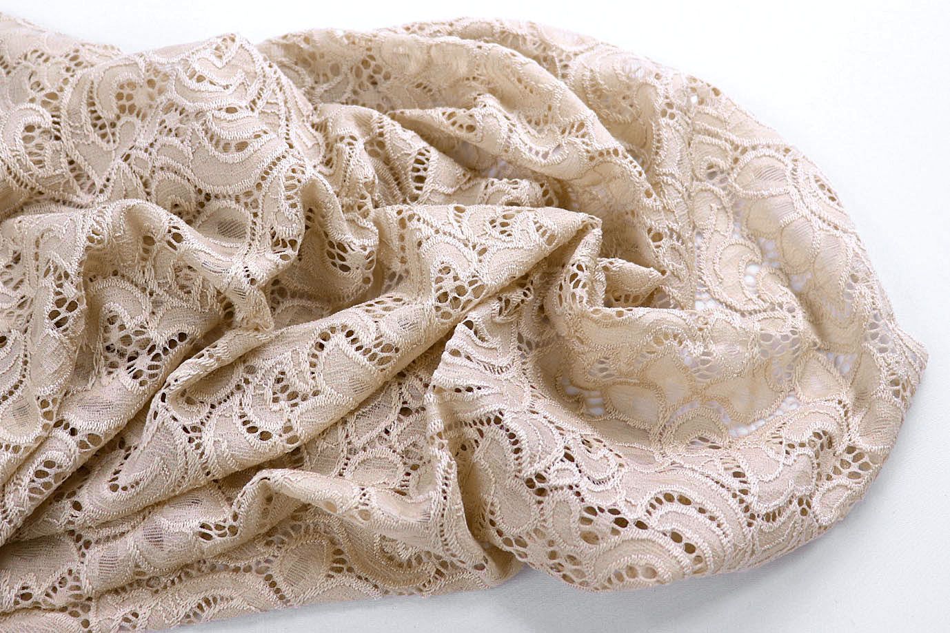 Гипюр "Фестон"/бежевый 1431-PY/C#4