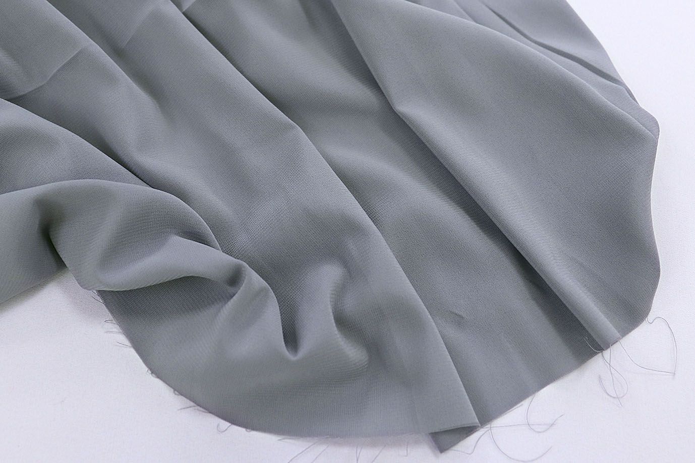 Шифон стрейч/серый SSR-823/C#8