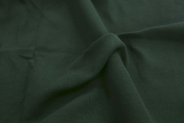 Трикотаж "Рибана"/темно-зеленый 0250/C#т.зеленый 19-5350TPX