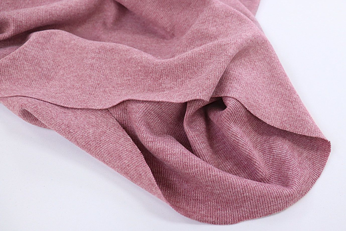 Трикотаж "Рибана"/пыльно-розовый 3511-PY/C#33