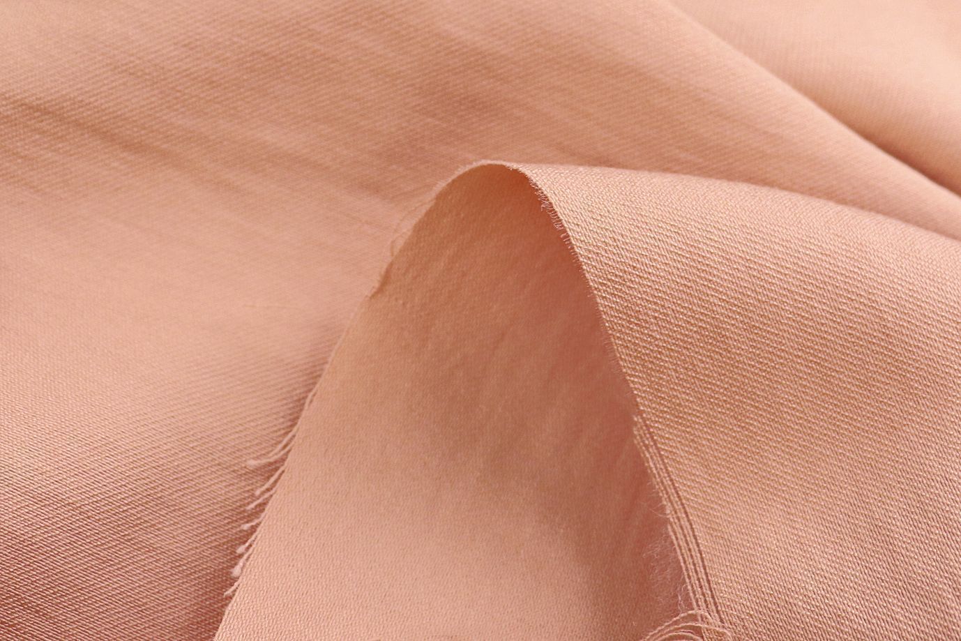 Лен БОХО твил/бледно-оранжевый 4125-PY/C#7