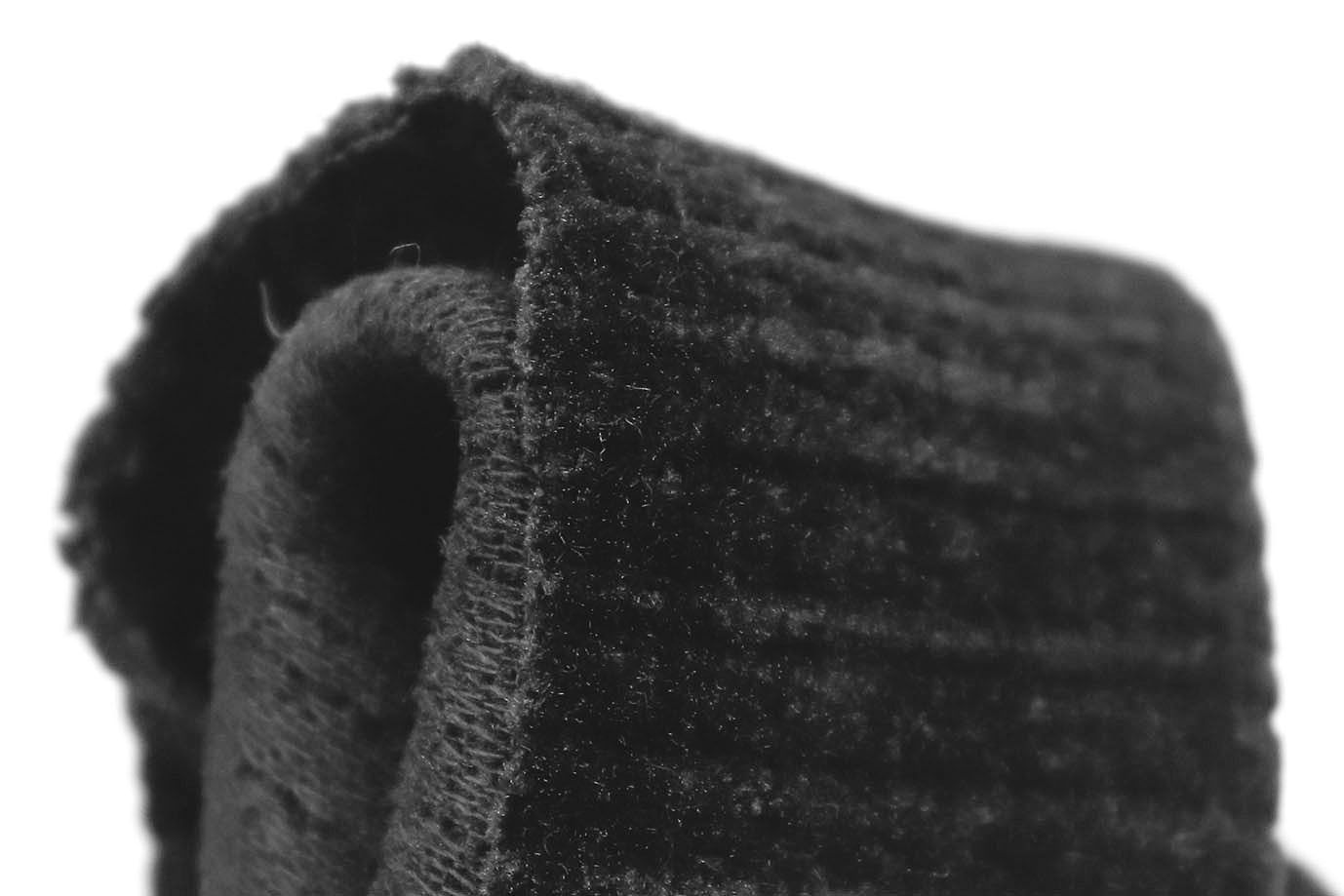 Трикотаж вельвет жаккард/черный 3985-PY/C#3 (12135)