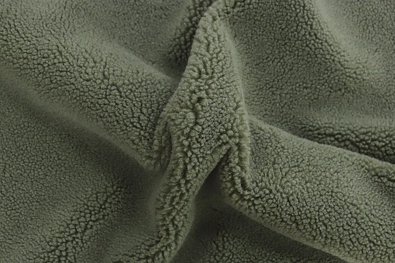 Дубляж мех "Кёрли"/хаки AP230331053Z/D#1003-2302-40L/C#9