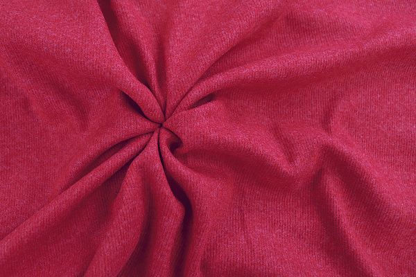 Трикотаж "Рибана"/красный 3511-PY/C#30