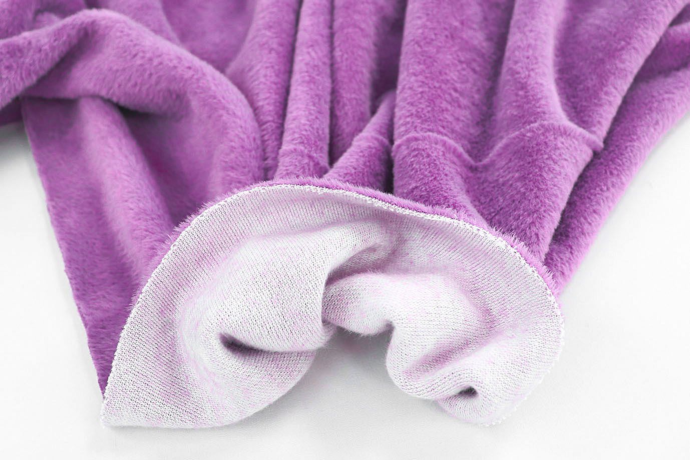 Искусственный мех "Альпака"/лиловый 3524-PY/C#12