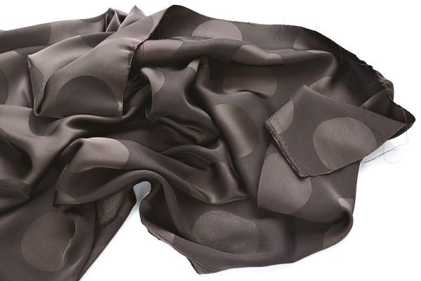 Сатин "Пандора" жаккард/темно-коричневый 4084-PY/D#1/C#4