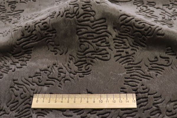 Искусственный мех "Каракульча"/капучино 1048-MYR/C#7 (41131)