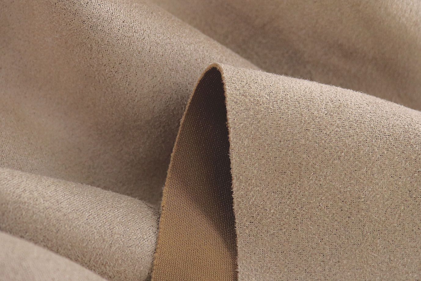 Замша на дайвинге/капучино 1408-PY/C#2