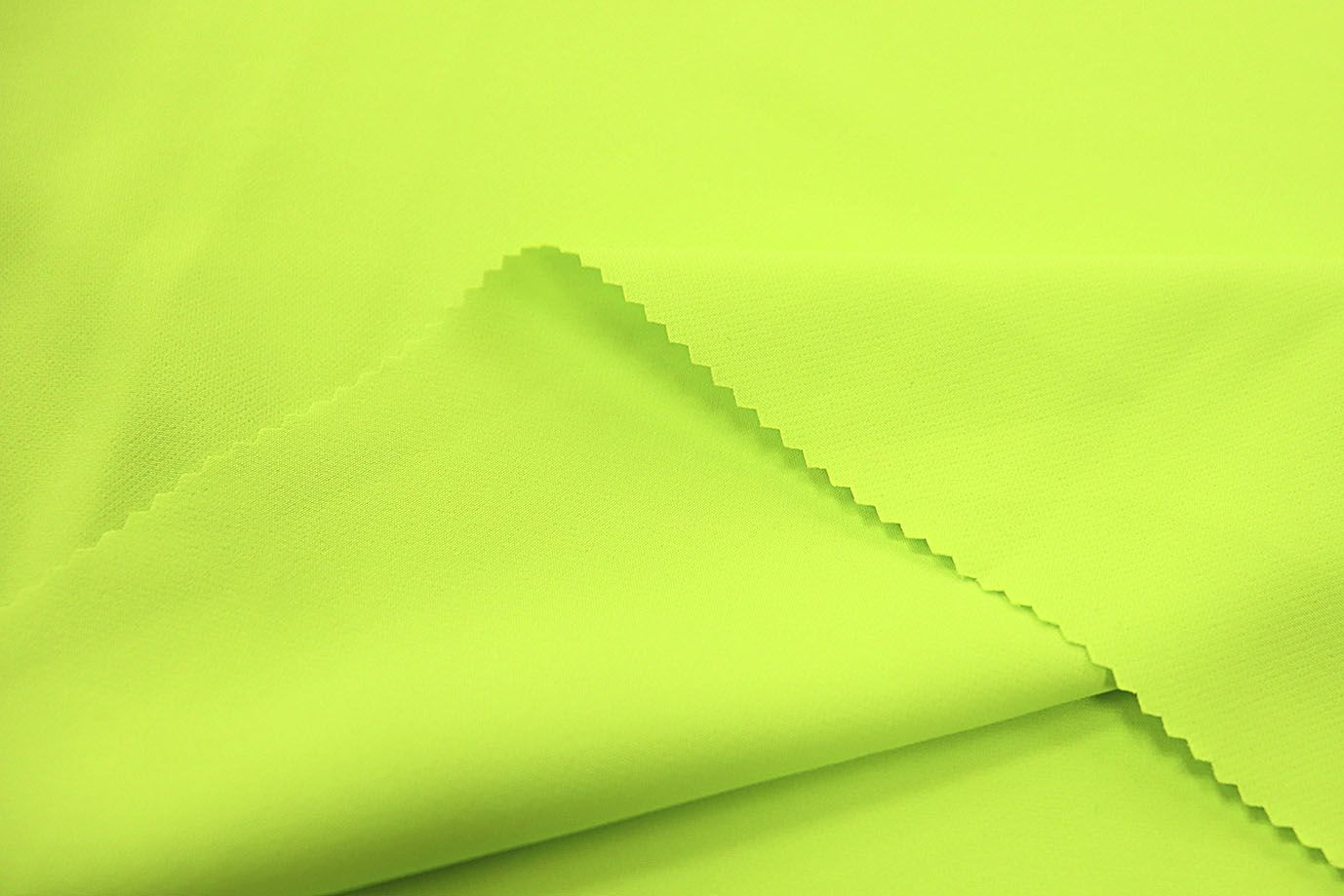 Костюмная ткань "Барби"/лаймовый 3400-PY/C#28
