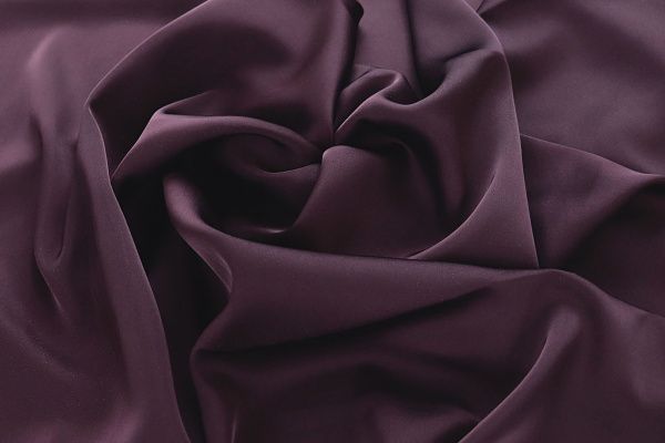 Шелк "Армани" двусторонний/гранатовый 1434-PY/C#8