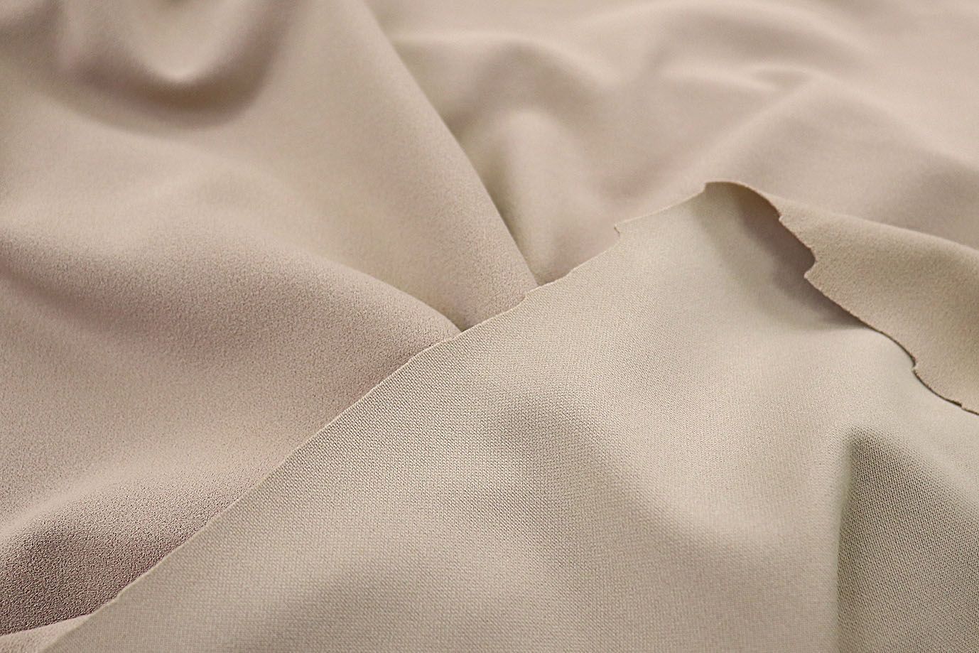 Трикотаж "Скуба" креп/бежевый 3708/C#1