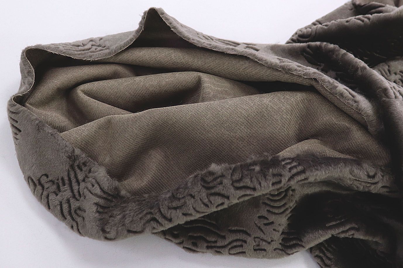 Искусственный мех "Каракульча"/капучино 1048-MYR/C#7 (41131)