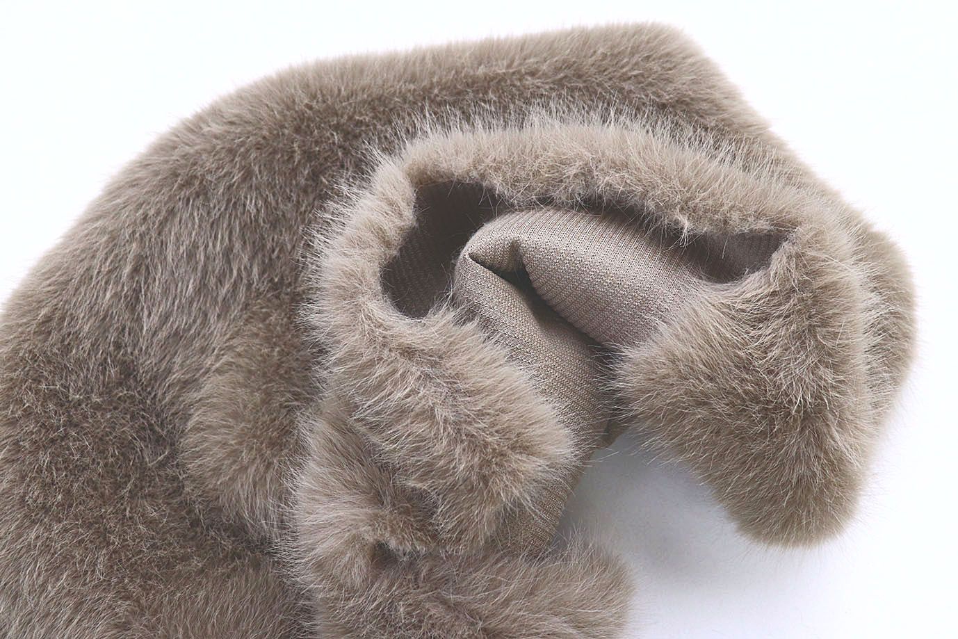 Искусственный мех "Песец"/бежевый AP5110703/D#289-220070-85/C#F2093