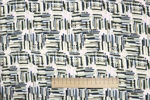 Шифон креп принт/сине-серый на белом 3639-PY/D#20/C#2