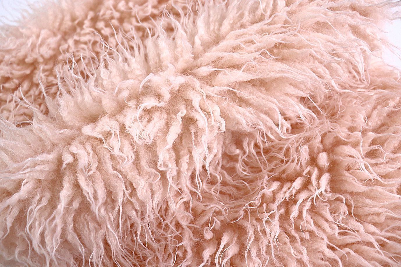 Искусственный мех "Лама"/розовый 1538-240324/C#S251017 L.Meal (50210)
