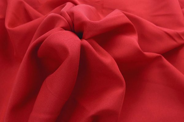 Костюмная ткань "Габардин"/красный SSR-893/C#18