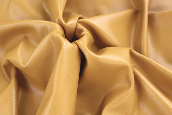 Кожа стрейч на замше/желто-оранжевый DT-16310/C#8