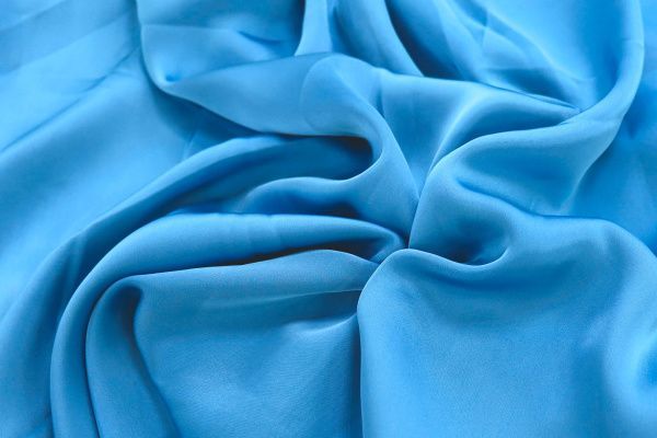 Сатин двусторонний/синий VT-11754/C#8