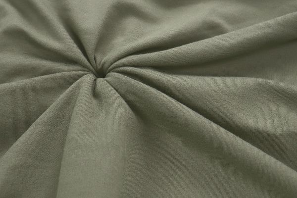 Трикотаж футер 2х нитка/хаки 0246/C#хаки 17-0613TPX