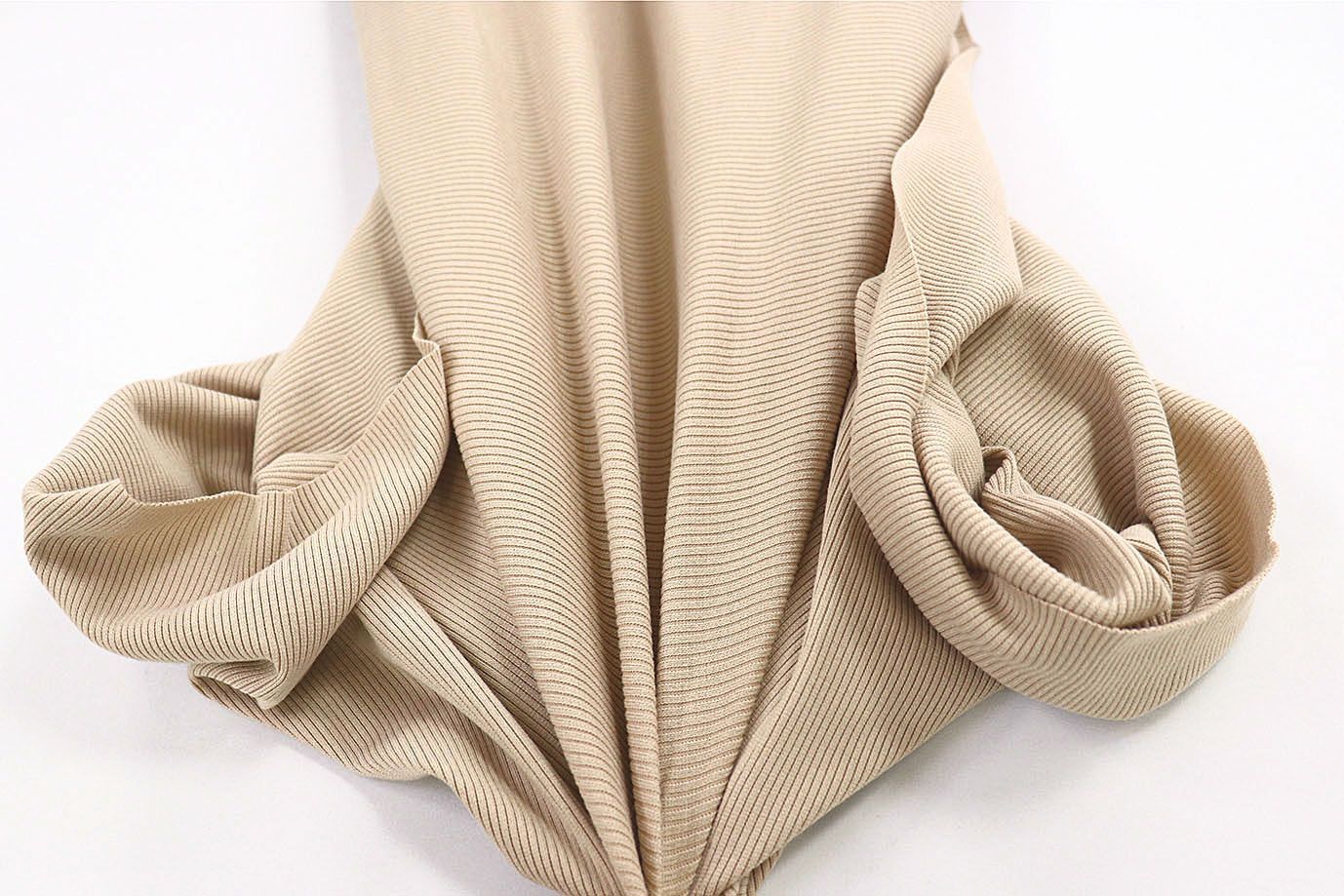 Трикотаж "Рибана" твист/бежевый 3677-PY/C#3 (11555)