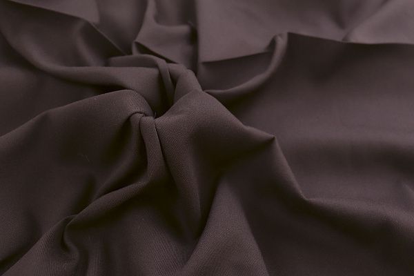 Штапель твил стрейч/коричневый 4220-PY/C#Brown