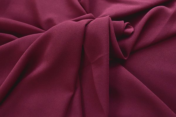 Шифон "Сахар"/бордовый DT-18007/C#6