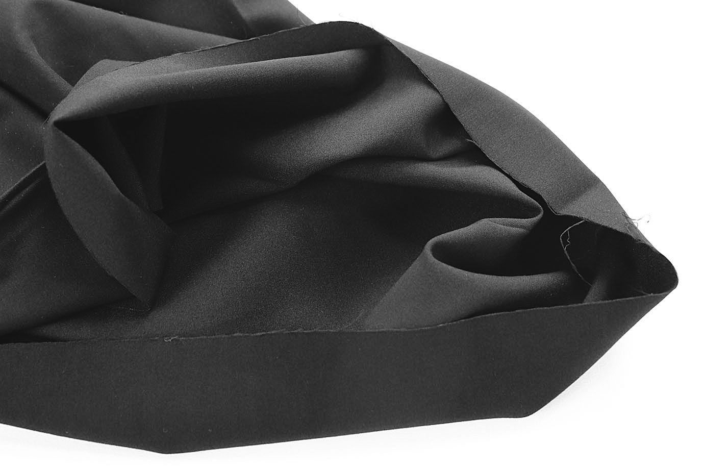 Костюмная ткань "Лиза"/черный 4058-PY/C#1