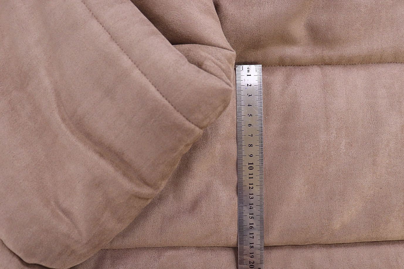 Ткань простеганная "Полоска"/коричневый 1376-PY/4+CC300