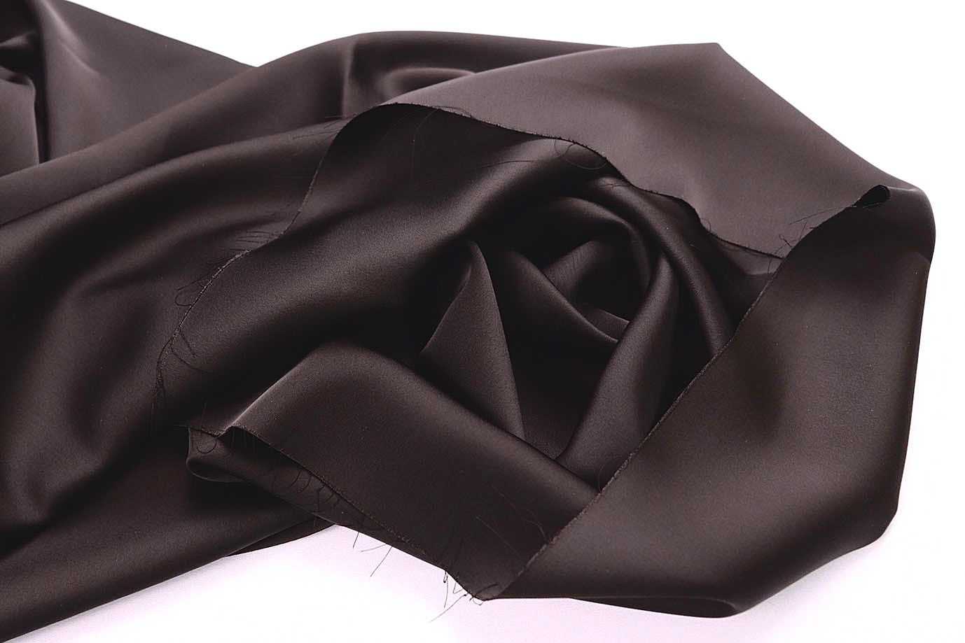 Шелк "Армани" двусторонний/кофейный 1468-PY/C#17