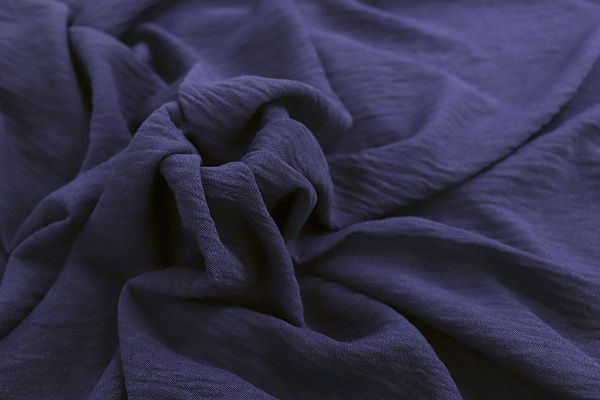 Блузочная ткань "CEY"/темно-синий 3918-PY/C#24