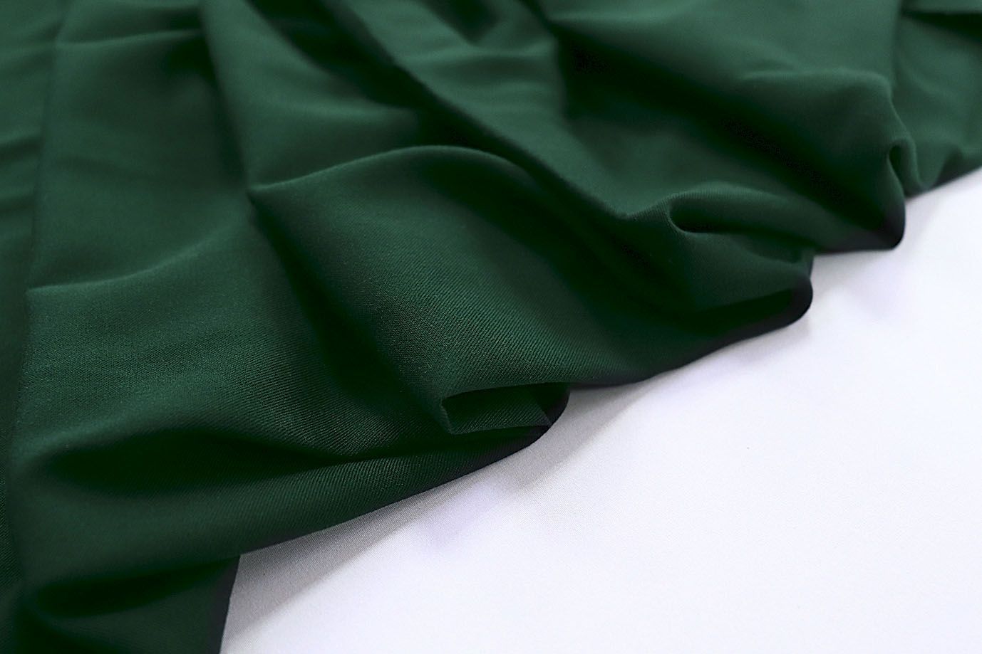 Штапель твил стрейч/темно-зеленый 3408-PY/C#1