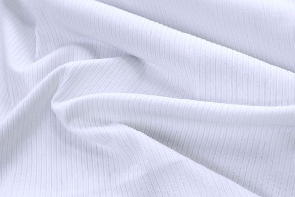 Трикотаж "Рибана"/белый 4041-PY/C#1