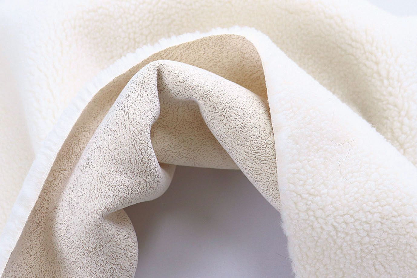 Дубляж мех "Кёрли"/молочный AP50410Z/D#1003-2302-40L/C#1