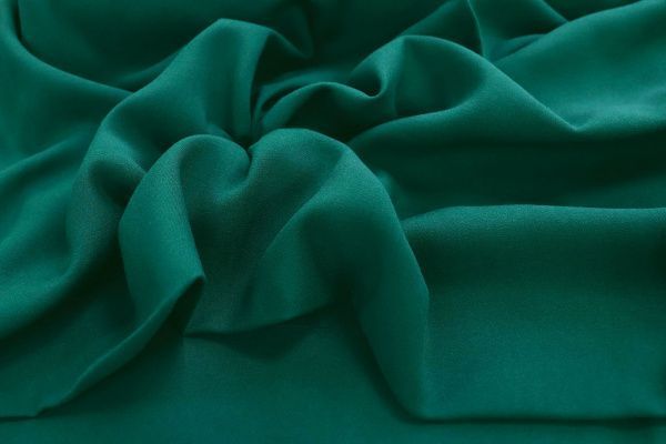 Штапель твил/изумрудный 3889-PY/C#7