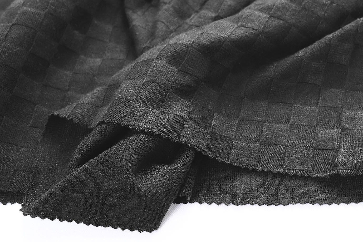 Трикотаж жаккард/черный 3991-PY/D#2/C#5