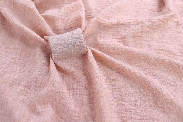 Лен меланж/персиковый 3886-PY/C#7