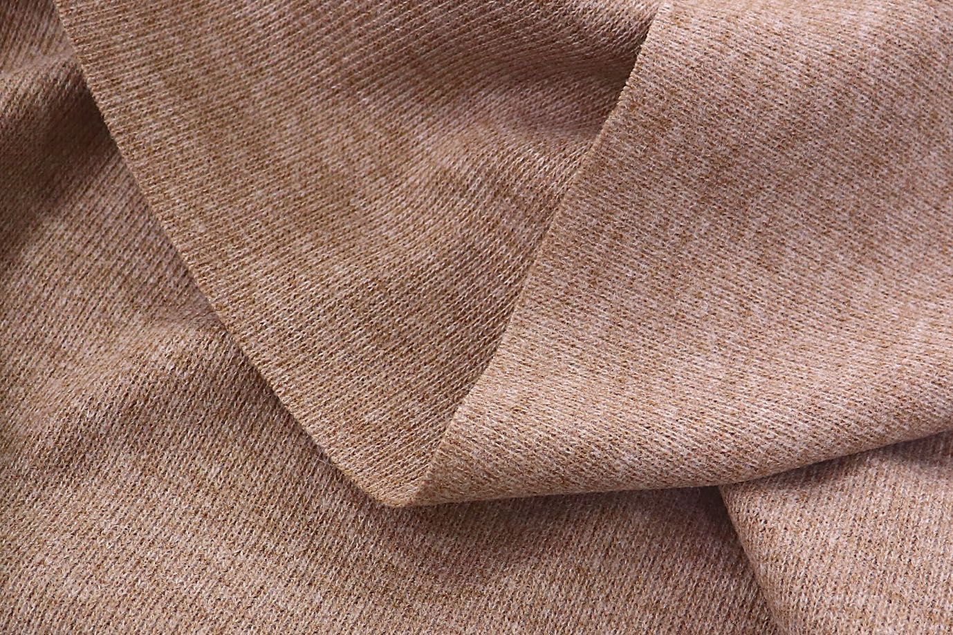 Трикотаж "Косичка"/коричневый VT-10963/C#4