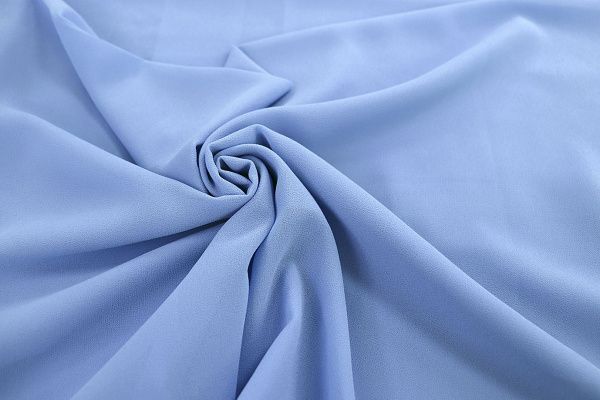 Шифон "Сахар" креп/светло-синий SSR-832/C#4 (16974)