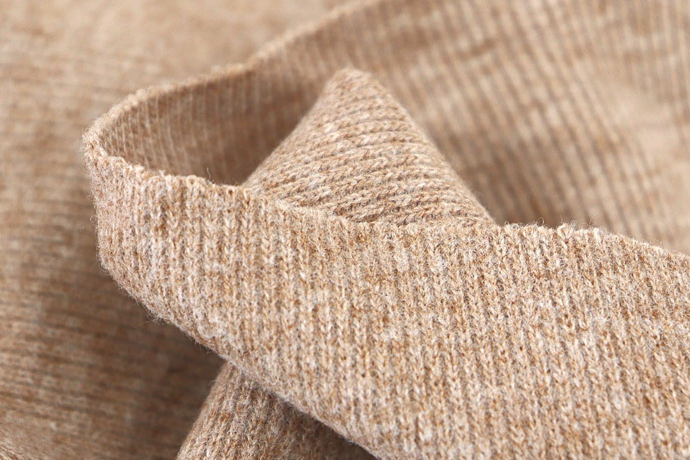 Трикотаж "Рибана" с начесом/бежевый 2884-PY/C#3