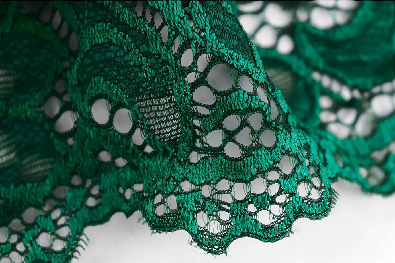 Гипюр "Фестон"/зеленый 1396-PY/C#5