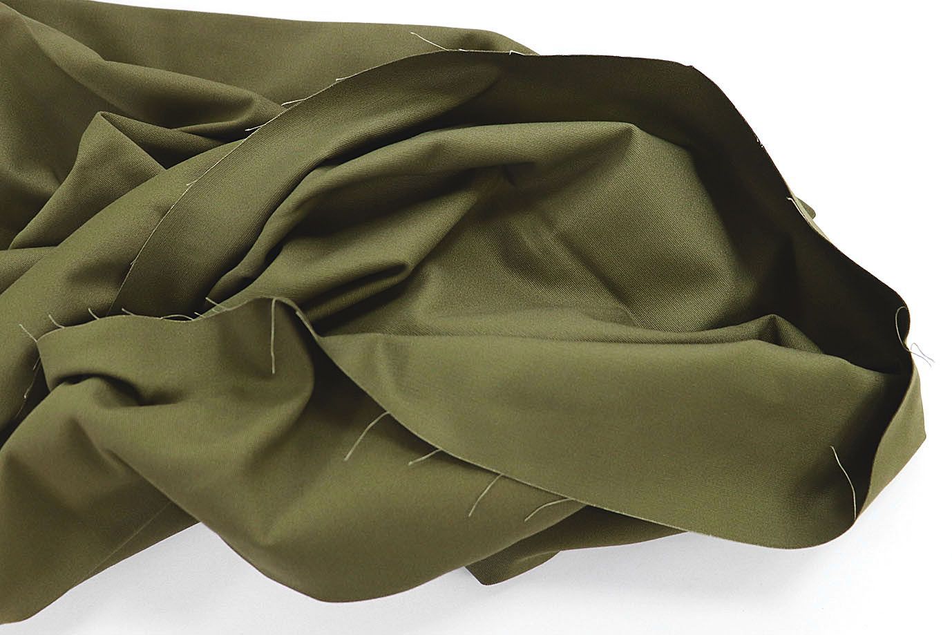 Хлопок твил стрейч/болотный 1348-PY/C#7