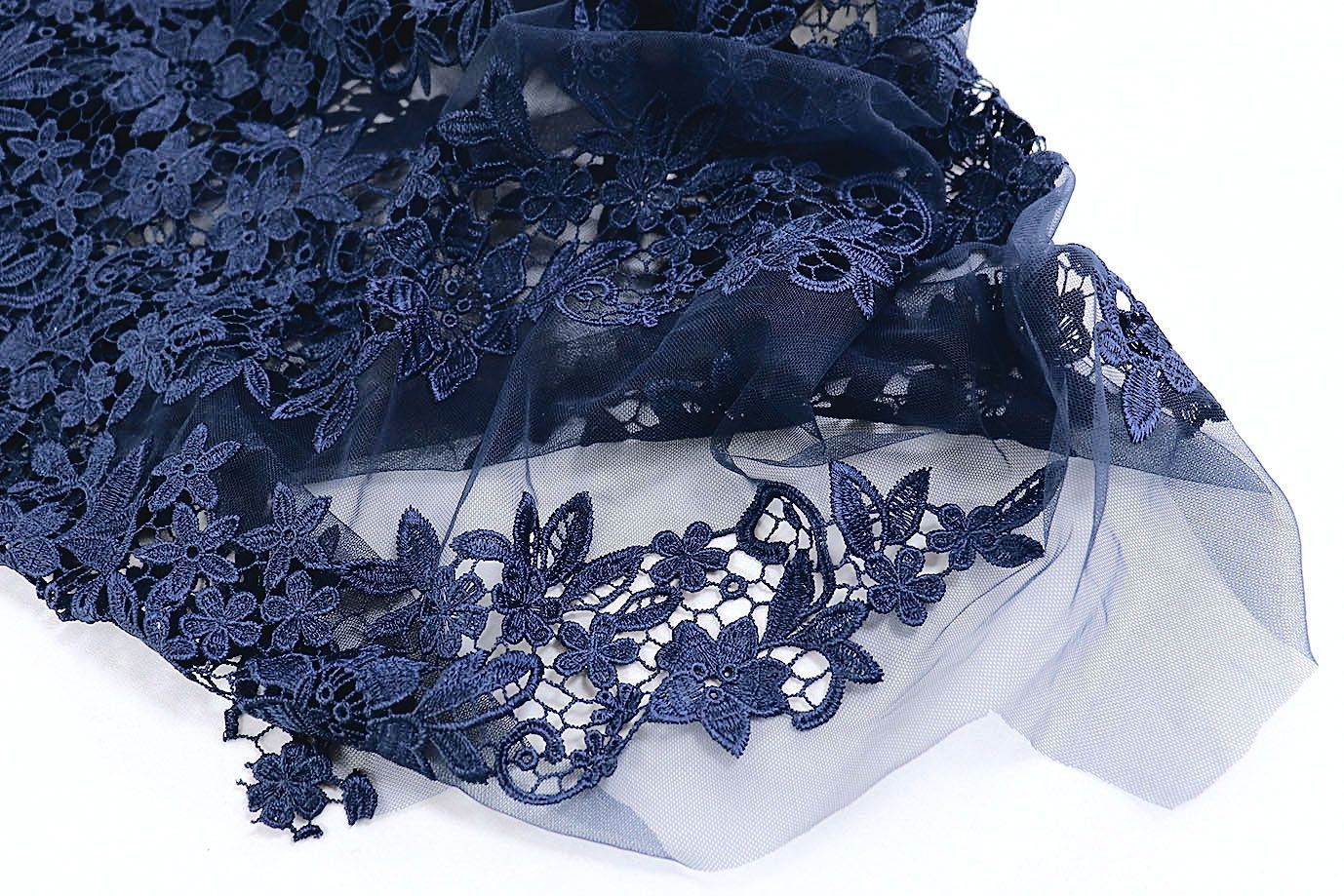 Ажур/темно-синий 2038/C#5