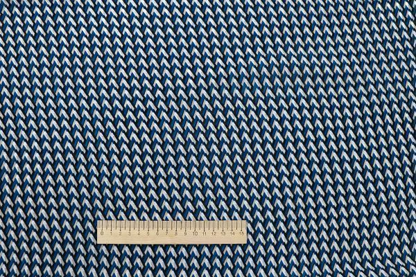 Шифон принт/черно-синий 3391-PY/D#9767-163/C#2